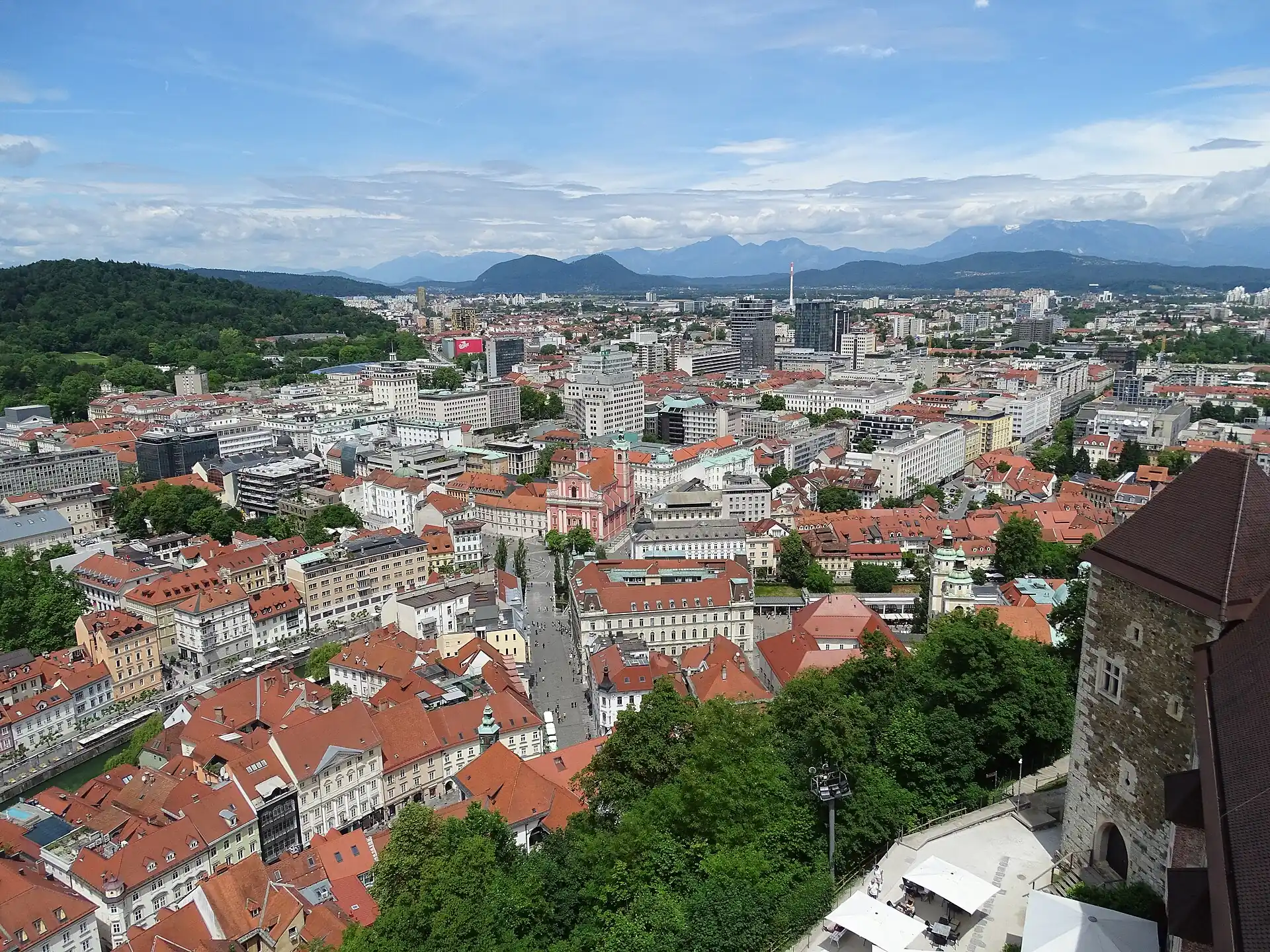 Ljubljana eski şehir