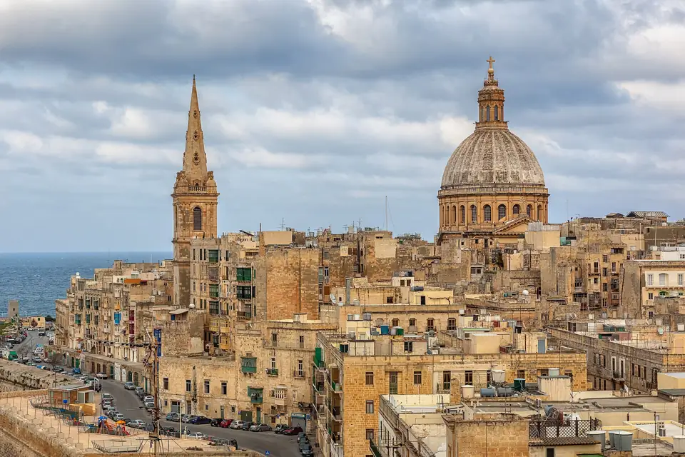 Valletta: Karmelit Kilisesi ve Valletta